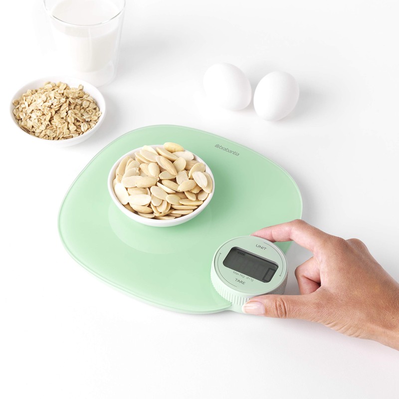 Brabantia Tasty+ Kitchen Scales Jade Green