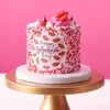 DECOPAC Valentine's Day Quins, 18oz, Fancy Sprinkles In Heart Shapes,