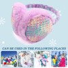 Winter EarMuffs for Kids Outdoor Boys Knitted Ear Cover Plush