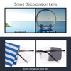Vepiant-Gafas de lectura multifocales progresivas sin montura Gafas de sol