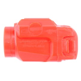 American Safety Props - Non-Functional Solid Polymer Holster Molding Firearm Light Prop - Blaze Orange - U.S.A. Made - Compatible with TLR-7 - Streamlight