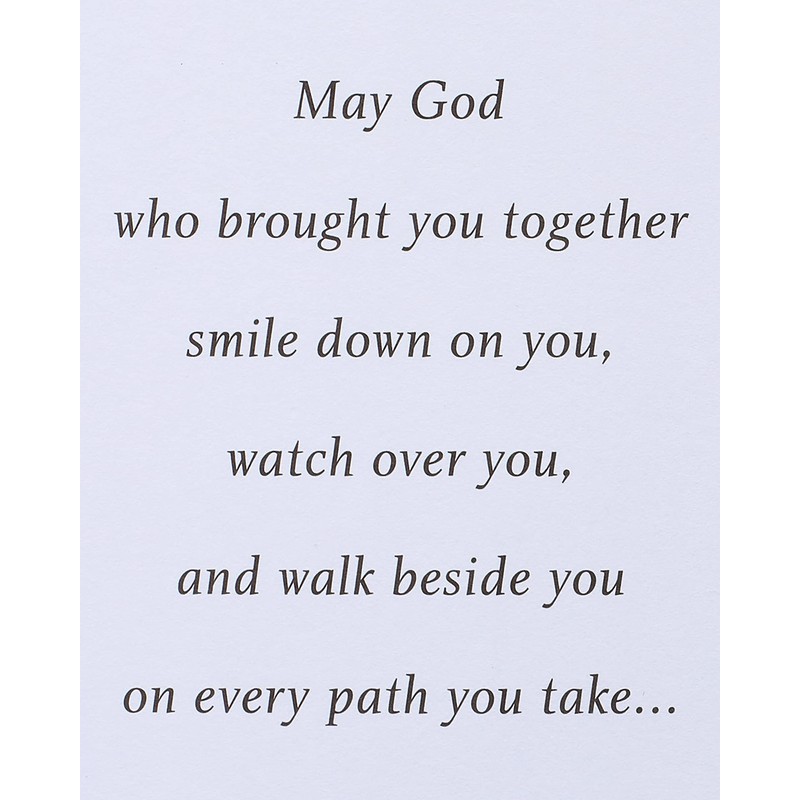 American Greetings Religious Wedding Card (Special Couple)