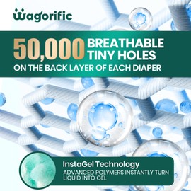 Dog Diapers for Male Dogs: Leakproof, Adjustable, Soft, and Breathable Disposable Diapers for Male Doggie – Perfect for Incontinence, Training, and Travel – 50 Pack Size L