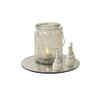 Round Wedding Banquet Table Centerpiece Acrylic Mirrors with Anti-Slip Feet