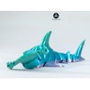 Articulated Hammerhead Shark - Hammerhead Shark Figurine - Hammerhead Shark