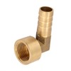 90 Degree Elbow Brass Barb Fitting Female Thread Brass Elbow