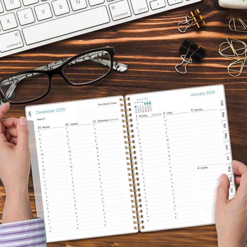2026 Appointment Book & Planner - Hourly Planner from January