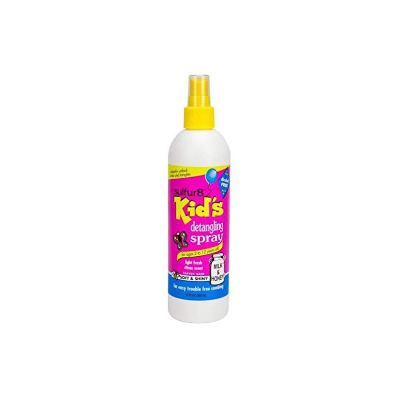 Sulfur8 Kid's Detanging Spray 12 Oz.