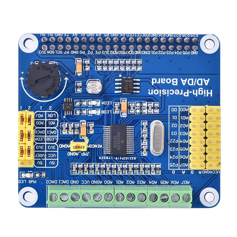 High Precision Ad DA Expansion Board Analog Digital Module for