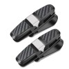 Unbranded 2 Pack Glasses Holders for Car Sun Visor