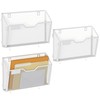 YINGHUA 3 Pack Mesh File Holders Wall Mounted - Durable