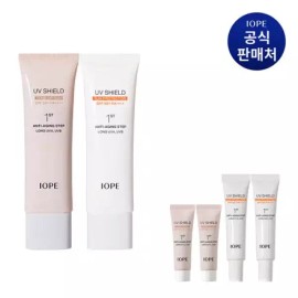 IOPE [텐텐] 아이오페 UV 톤업 프로텍터 50ml + UV쉴드 선 프로텍터 50ml (50ml 본품 상당 샘플 증정) [Tenten] Iope UV Tone Up Protector 50ml + UV Shield Sun Protector 50ml (Sample equivalent to 50ml full size included)
