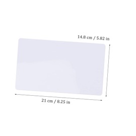 TEHAUX 6Pcs a5 Magnetic Dry Erase Whiteboard Sheets for, Schedules, and Reminders - Reusable Small Writing Boards for Home, Office, and School