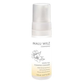 Malu Wilz White Tea Foaming Cleanser 150 ml I Rich Cleansing Foam for Strong Face Cleansing & Face Care I Revitalising Skincare