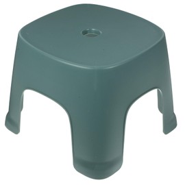 Baluue Plastic Small Stool 6.3 High Stepping Stool Colorful Outdoor Footstool for Kitchen, Bathroom, Bedroom, and Garage Green