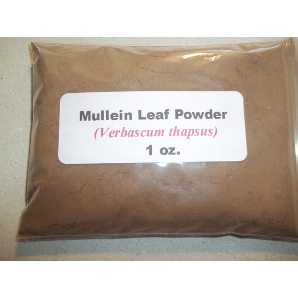 Mullein Leaf 1 oz. Mullein Leaf Powder (Verbascum Thapsus)