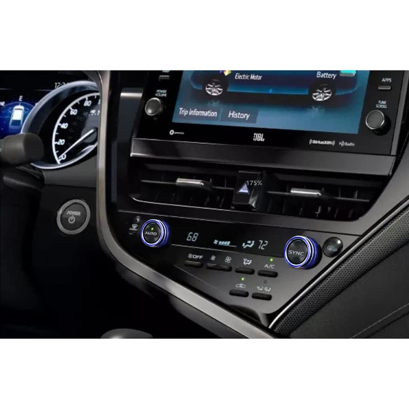 x xotic tech 2pcs Centre Console AC Climate Control Knob