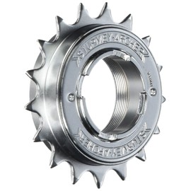Sun Race 17 Teeth Free Wheel for Chain - Chrome, 1/2 x 1/8 Inch