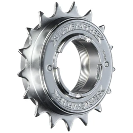 Sun Race 17 Teeth Free Wheel for Chain - Chrome, 1/2 x 1/8 Inch