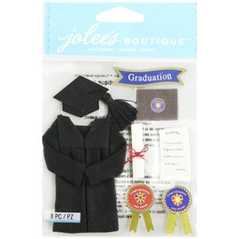 Jolee's Boutique Dimensional Stickers, Graduation
