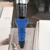 Rivet Drill Attachment Riveting Nut Gun Adaptor Electric Tool Kits