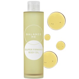 Balance Me Balance Me Super Firming Body Oil - Vegan Moisturising Oil Geranium Juniper Firms Tones Hydrates - Targets Cellulite For All Skin Types Made In UK 150ml