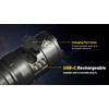 Nitecore P23i Tactical Flashlight, 3000 Lumen USB-C Rechargeable Long Throw