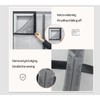 Magnetic Door Screen, Durable Reinforced Anti-Tear Mesh Self-Closing Curtain, Heavy