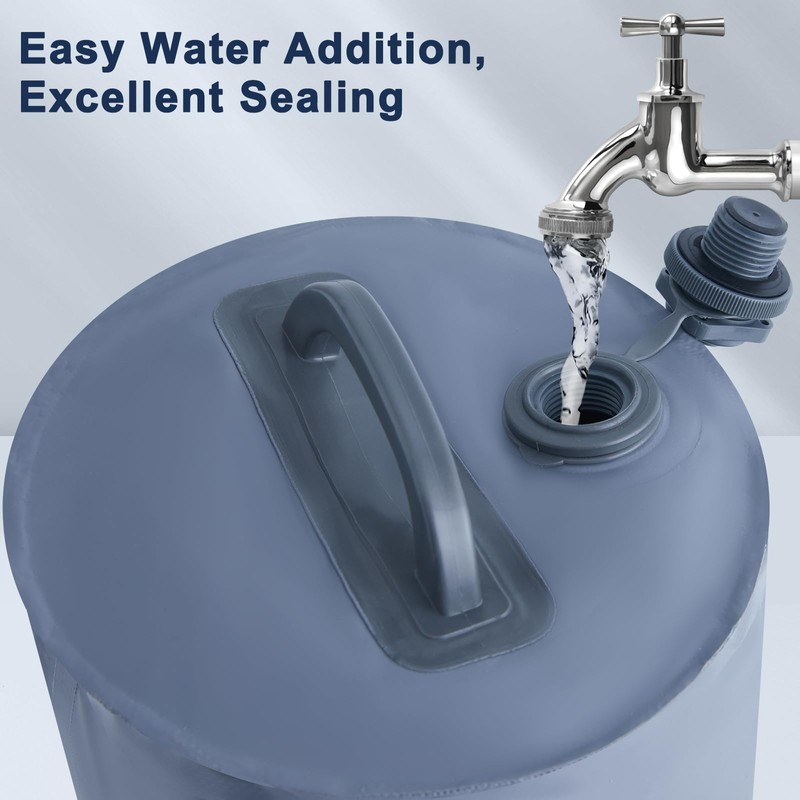 MASTERCANOPY Canopy Heavy Duty 88LBS Weight Water Bag 4pcs/Pack Gray