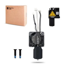 TEWIRROW Upgraded Bamboo LAB Original Hotend Complete Kit with Fan for Bambu Lab X1, X1C, X1 Carbon 3D Printer Full Assembly Extruder Hot End Kit Set (0.6mm)