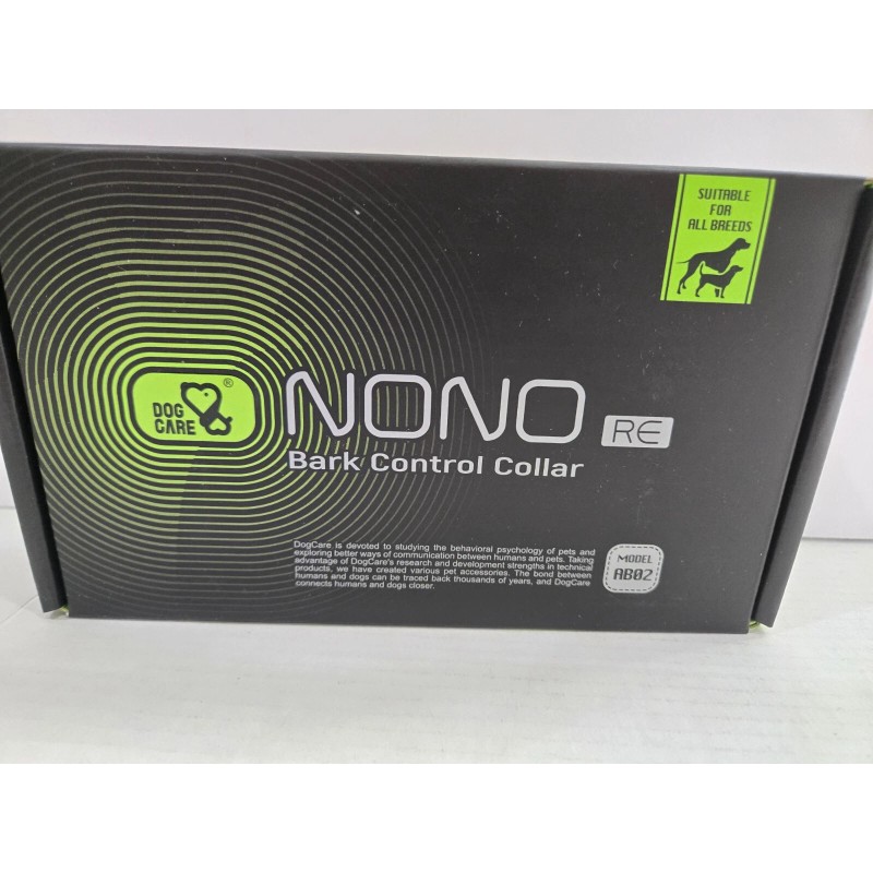 DogCare NONO RE Bark Control Collar Model AB02 Suitable For