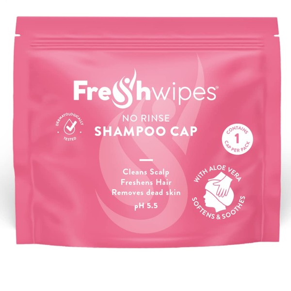FreshWipes Shampoo Cap, An easy way to wash hair when