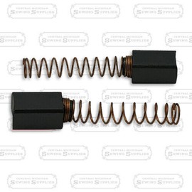 Generic (2) Carbon Brushes with Springs- 4.8mm x 5.8mm x 11mm (Part # YM4014-P)