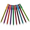 TRIJOI Ballpoint Pens, MULTICOLOUR, Fine Point (0.7mm), Pack of 10,