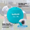 SunNordic 6/9 Pack Plyometric Weighted Baseball Set (3.5-16/35/53/70 oz) -