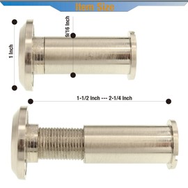 TB-SENROCA 2-PCS 180-degree Door Peephole Viewer for 1-1/2" to 2-1/4" Doors with 14mm (9/16") Tungsten Carbide Wood Bit,Satin Nickel,Enhance Security and Convenience with Wide Angle Viewing