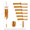 Rdutuok 32" Bamboo Wind Chimes Memorial Gifts for mom Handcrafted