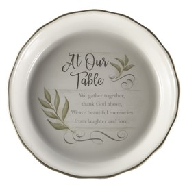 Cathedral Art at Our Table Pie Plate, One Size, Multi