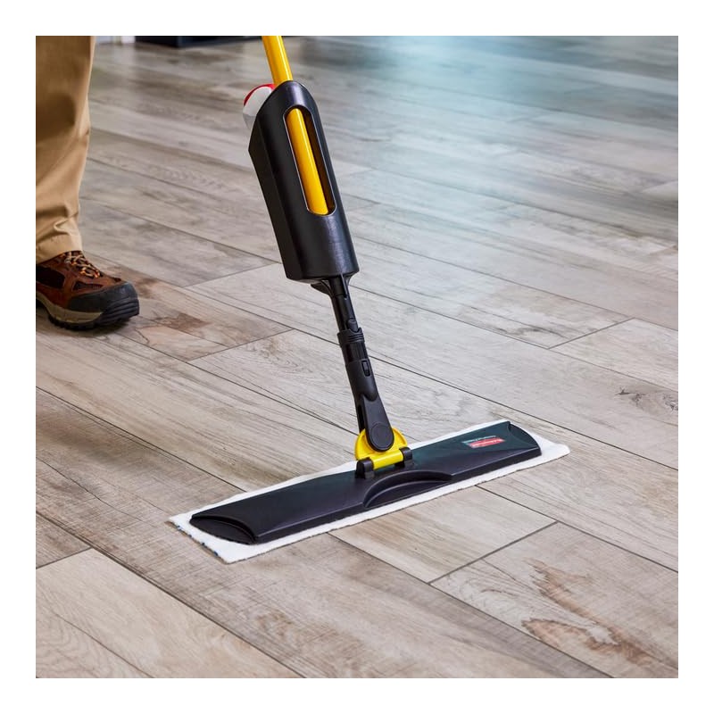 Rubbermaid Commercial Products Spray Mop Kit Includes Mop + Pads
