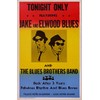 BLUES BROTHERS REPLICA CONCERT POSTER FROM THE MOVIE