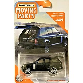 DieCast Matchbox Moving Parts 2018 Range Rovers Vogue SE, [Black] 1:64 Scale