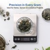 KitchenTour Digital Kitchen Scale - 500g/0.01g High Accuracy Precision Multifunction