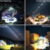 100W LED Work Light, 10000LM Bright Work Lights on Stand,