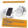 Kinglemc Front Rear Rider Passenger Floorboard FootPeg for Victory/Indian (Skull,
