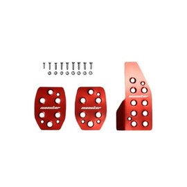 MONSTER SPORT Sports Driving Pedal Cover Red Anodized Alto Works HA36S Hustler MR31S Wagon R MH34S MT Interior/849520-7200M