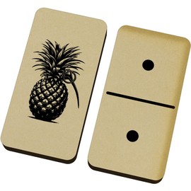 Azeeda 'Pineapple Hand Grenade' Domino Set & Box (DM00052191)