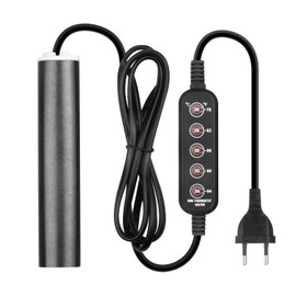 ITIY Mini Aquarium Heater 75 W, Small Aquarium Heater with 2 Suction Cups, Temperature Control for 10-50 L Saltwater and Freshwater