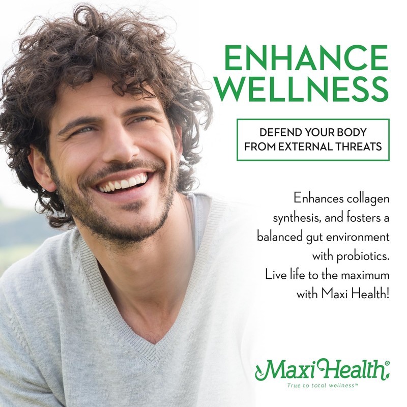 Maxi Health Lysine Complex with Probiotics - L-Lysine 1000mg for