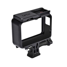 NKSRCP Protective Frame for Insta360 ONE R (Black, Polycarbonate (PC), Action Camera Case, Not Water Resistant, Cold Shoe Mount)