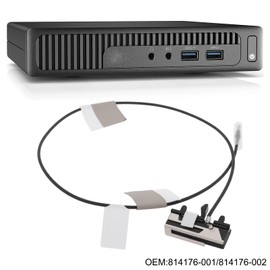 EMSea 2Pcs Wireless WiFi Antenna Cable with Cover Replacement Part 814176-001 814176-002 Compatible with HP EliteDesk 400 600 800 G2 DM